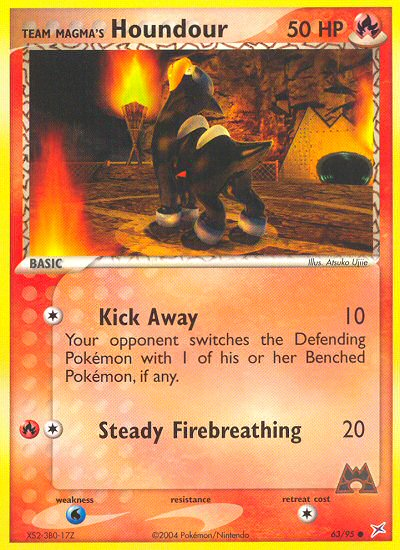Team Magma's Houndour (63/95) [EX: Team Magma vs Team Aqua] | Good Games Cannington