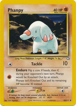 Phanpy (43/111) [Neo Genesis Unlimited] | Good Games Cannington