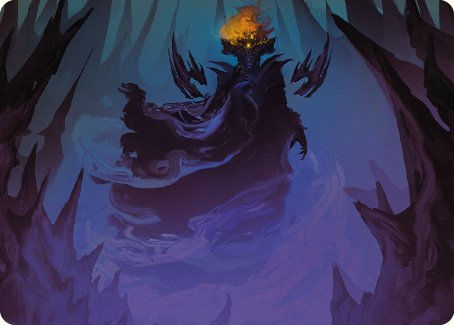 Sauron, the Necromancer Art Card [The Lord of the Rings: Tales of Middle-earth Art Series] | Good Games Cannington