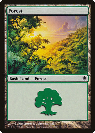 Forest (39) [Duel Decks: Ajani vs. Nicol Bolas] | Good Games Cannington