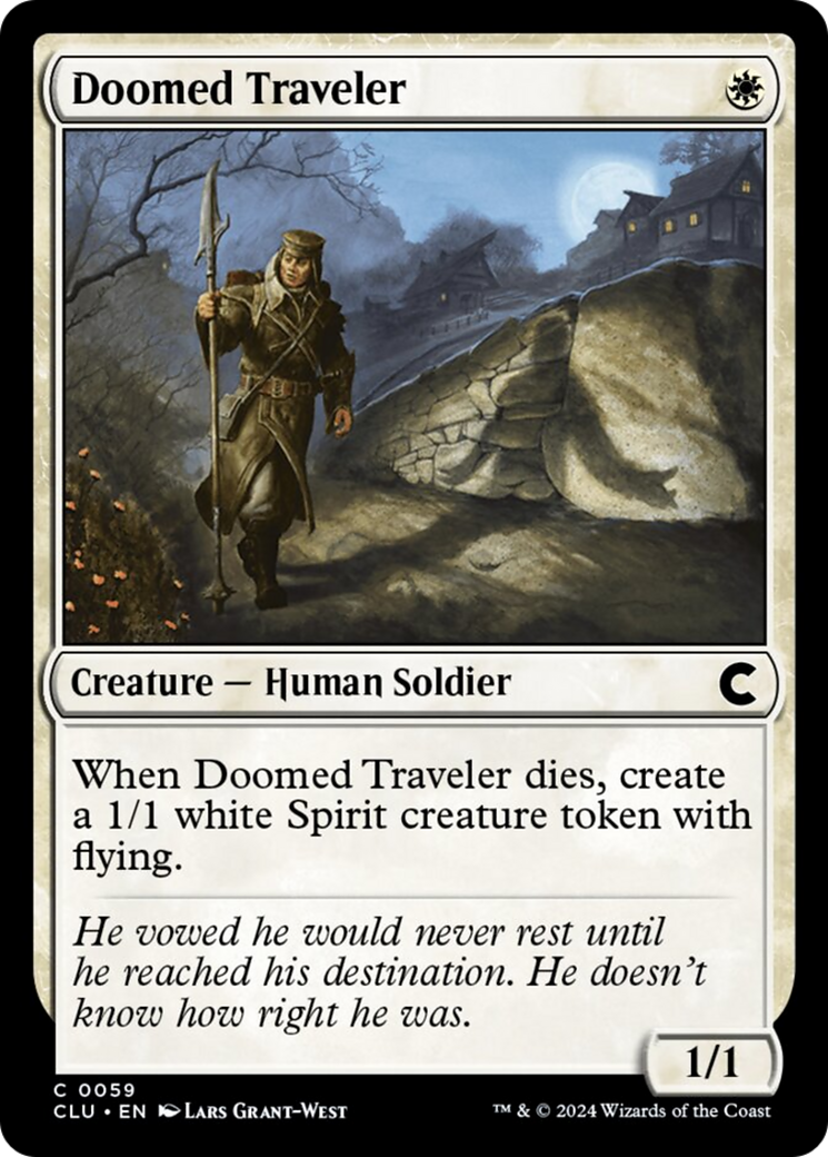 Doomed Traveler [Ravnica: Clue Edition] | Good Games Cannington