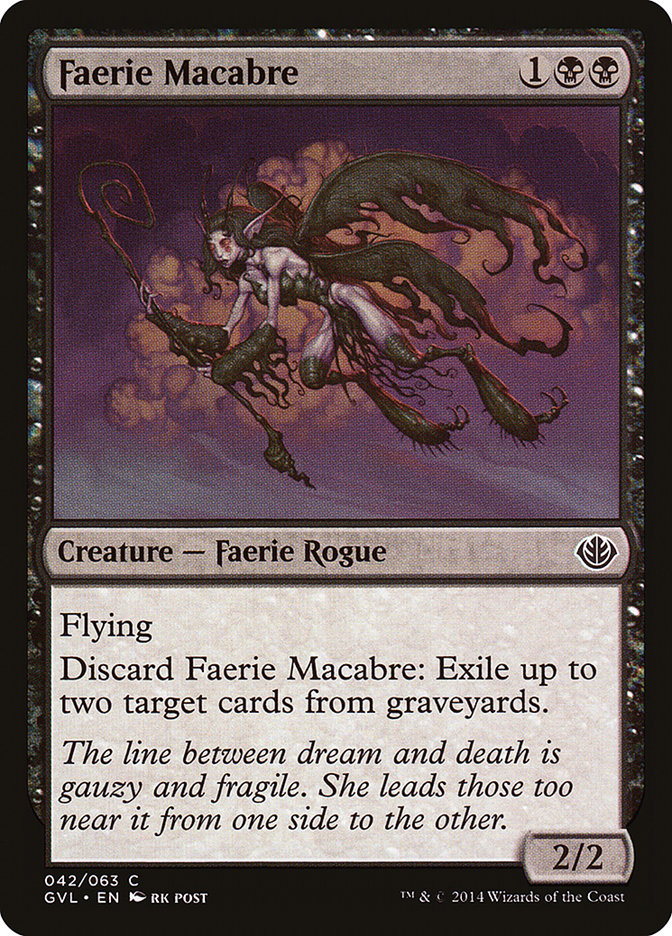 Faerie Macabre (Garruk vs. Liliana) [Duel Decks Anthology] | Good Games Cannington