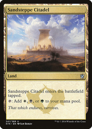 Sandsteppe Citadel [Khans of Tarkir] | Good Games Cannington
