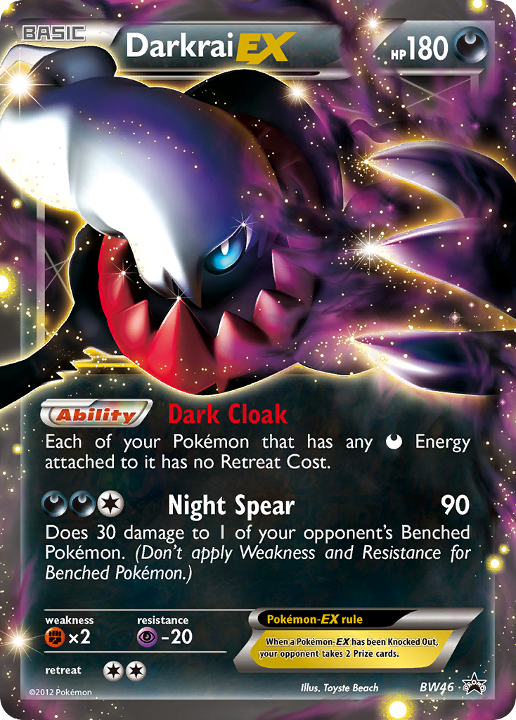 Darkrai EX (BW46) [Black & White: Black Star Promos] | Good Games Cannington