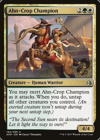 Ahn-Crop Champion [Amonkhet] | Good Games Cannington