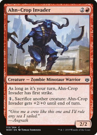 Ahn-Crop Invader [War of the Spark] | Good Games Cannington