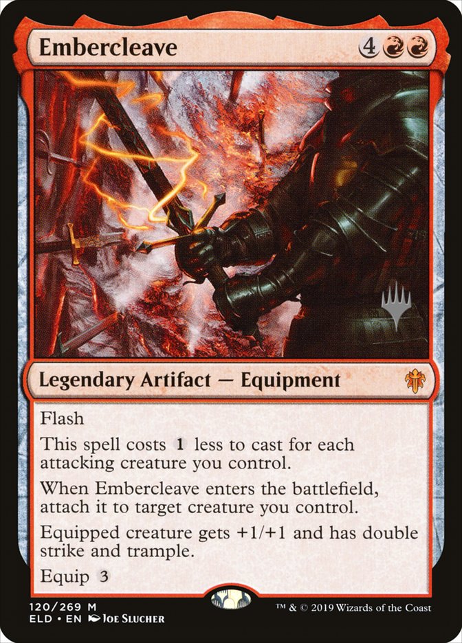Embercleave (Promo Pack) [Throne of Eldraine Promos] | Good Games Cannington