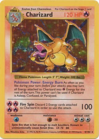 Charizard (4/102) [Base Set Shadowless Unlimited] | Good Games Cannington