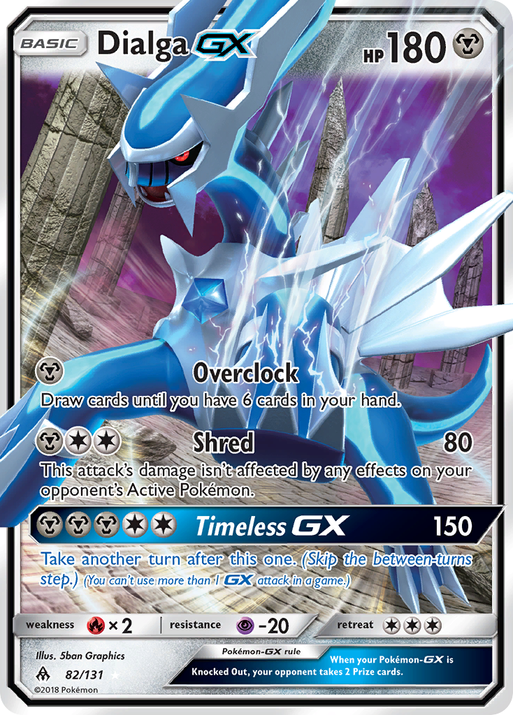 Dialga GX (82/131) [Sun & Moon: Forbidden Light] | Good Games Cannington