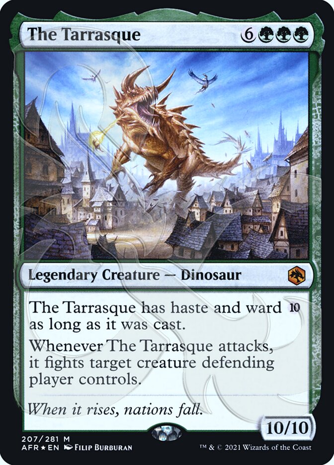 The Tarrasque (Ampersand Promo) [Dungeons & Dragons: Adventures in the Forgotten Realms Promos] | Good Games Cannington
