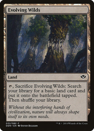 Evolving Wilds [Duel Decks: Speed vs. Cunning] | Good Games Cannington