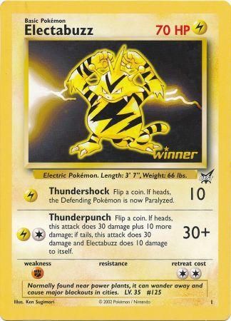 Electabuzz (1) (Jumbo Card) [Best of Promos] | Good Games Cannington