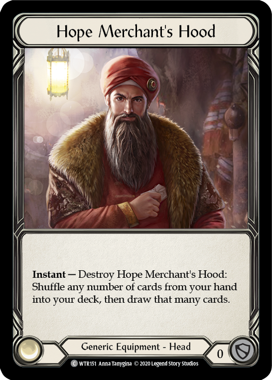 Hope Merchant's Hood [U-WTR151] (Welcome to Rathe Unlimited)  Unlimited Rainbow Foil | Good Games Cannington
