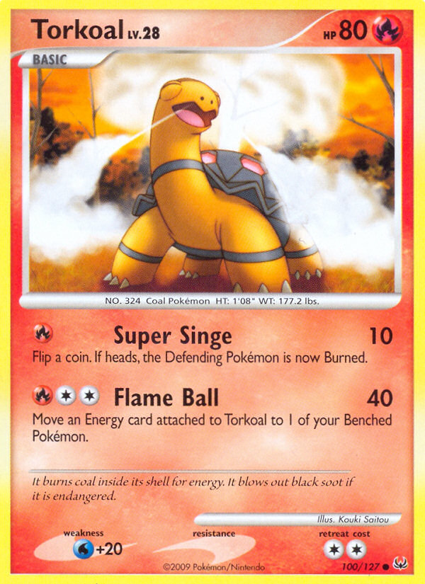 Torkoal (100/127) [Platinum: Base Set] | Good Games Cannington