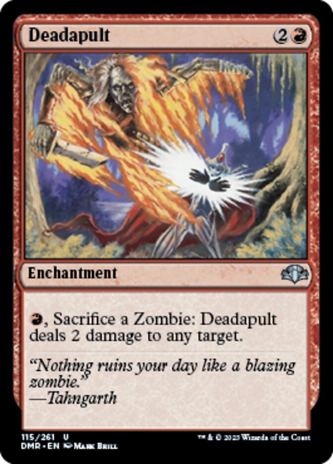 Deadapult [Dominaria Remastered] | Good Games Cannington