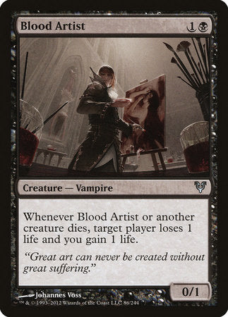 Blood Artist [Avacyn Restored] | Good Games Cannington