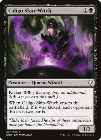 Caligo Skin-Witch [Dominaria] | Good Games Cannington