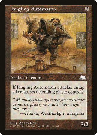 Jangling Automaton [Weatherlight] | Good Games Cannington