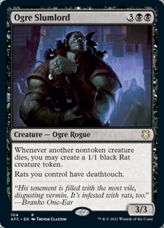 Ogre Slumlord [Dungeons & Dragons: Adventures in the Forgotten Realms Commander] | Good Games Cannington