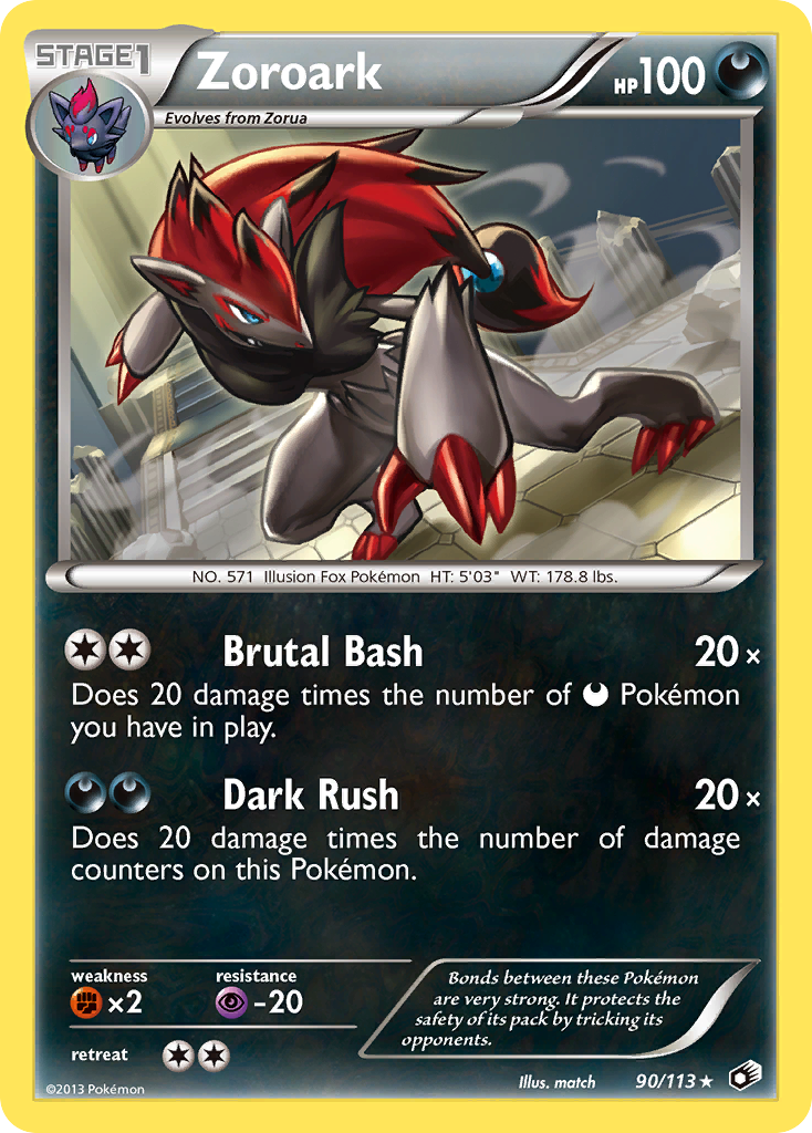 Zoroark (90/113) [Black & White: Legendary Treasures] | Good Games Cannington
