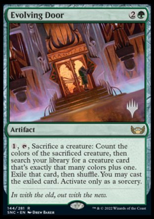 Evolving Door (Promo Pack) [Streets of New Capenna Promos] | Good Games Cannington