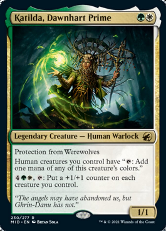 Katilda, Dawnhart Prime [Innistrad: Midnight Hunt] | Good Games Cannington