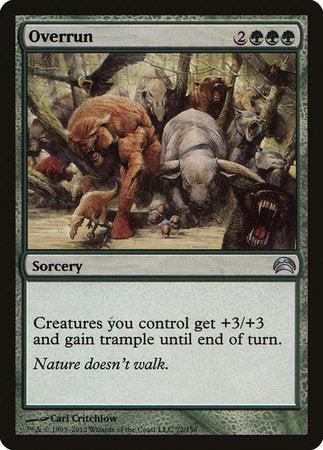 Overrun [Planechase 2012] | Good Games Cannington