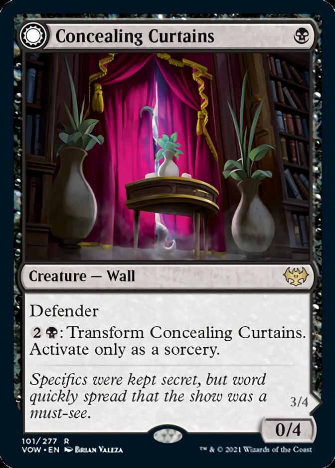 Concealing Curtains // Revealing Eye [Innistrad: Crimson Vow] | Good Games Cannington