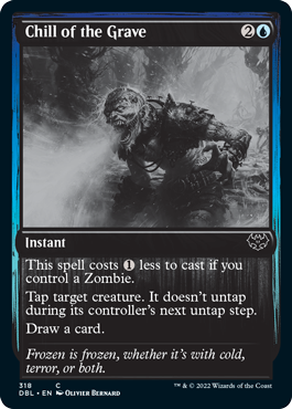 Chill of the Grave [Innistrad: Double Feature] | Good Games Cannington