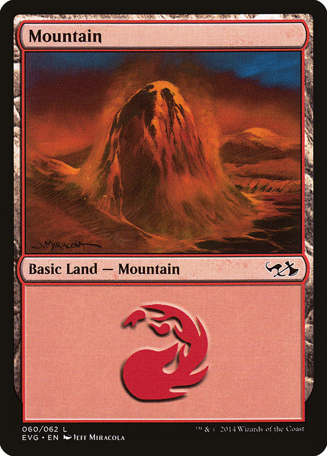 Mountain (60) (Elves vs. Goblins) [Duel Decks Anthology] | Good Games Cannington