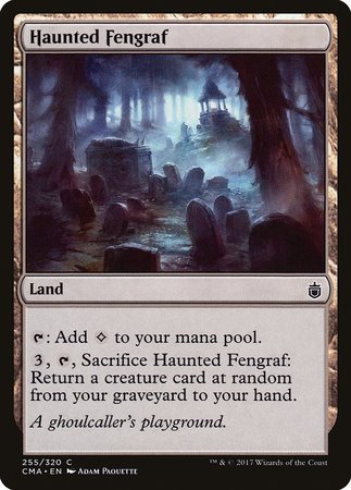 Haunted Fengraf [Commander Anthology] | Good Games Cannington