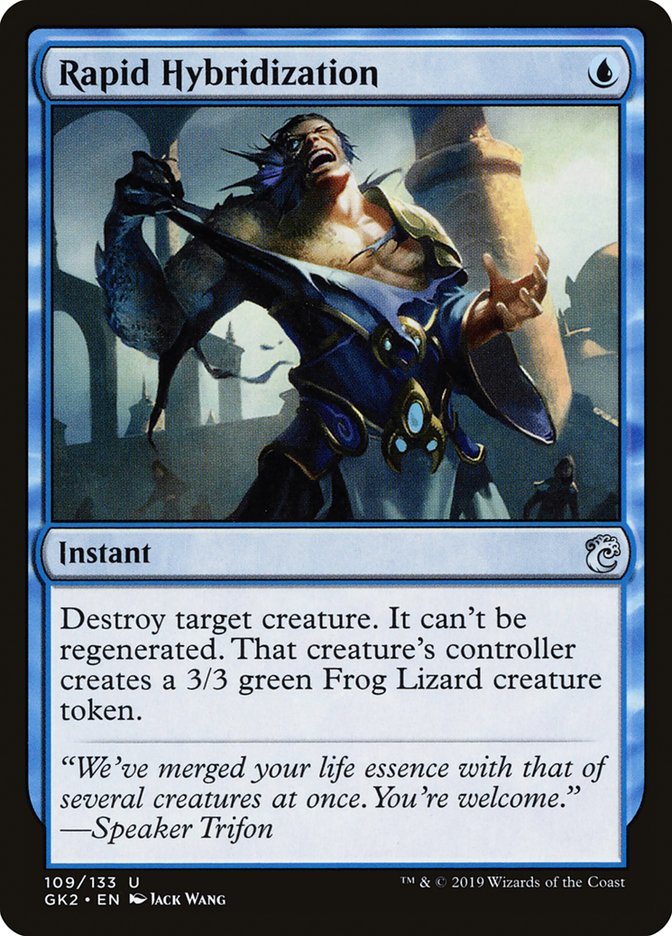 Rapid Hybridization [Ravnica Allegiance Guild Kit] | Good Games Cannington