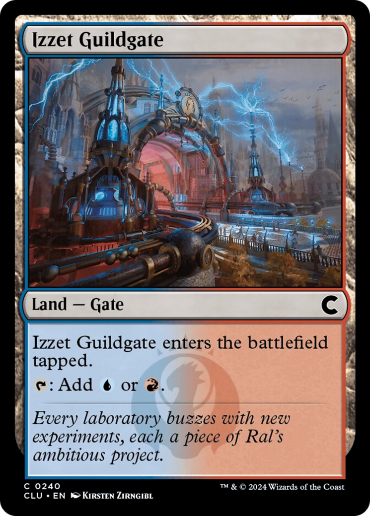 Izzet Guildgate [Ravnica: Clue Edition] | Good Games Cannington
