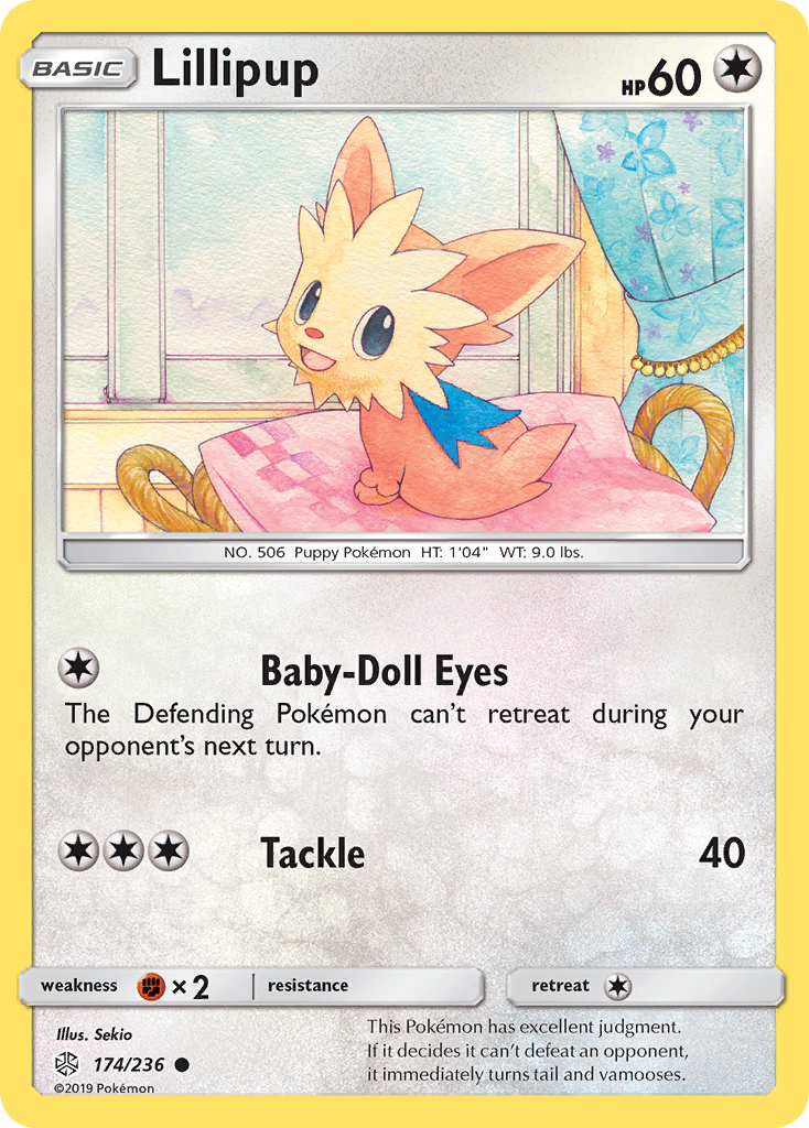Lillipup (174/236) [Sun & Moon: Cosmic Eclipse] | Good Games Cannington