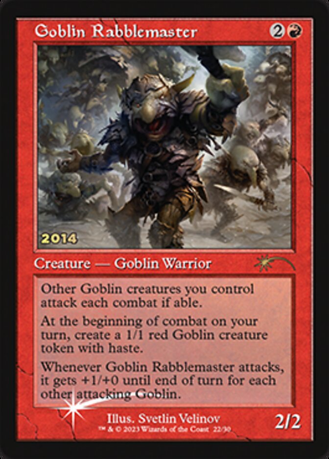 Goblin Rabblemaster [30th Anniversary Promos] | Good Games Cannington