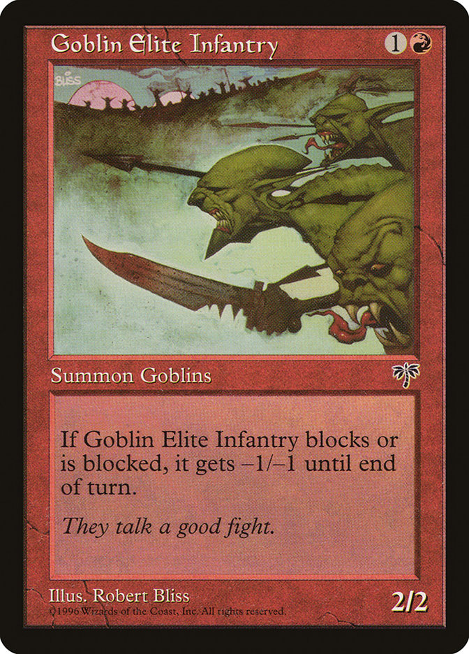 Goblin Elite Infantry [Mirage] | Good Games Cannington