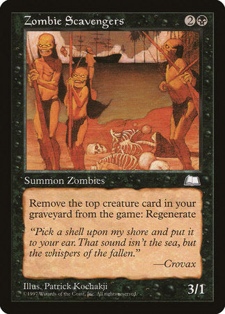 Zombie Scavengers [Weatherlight] | Good Games Cannington