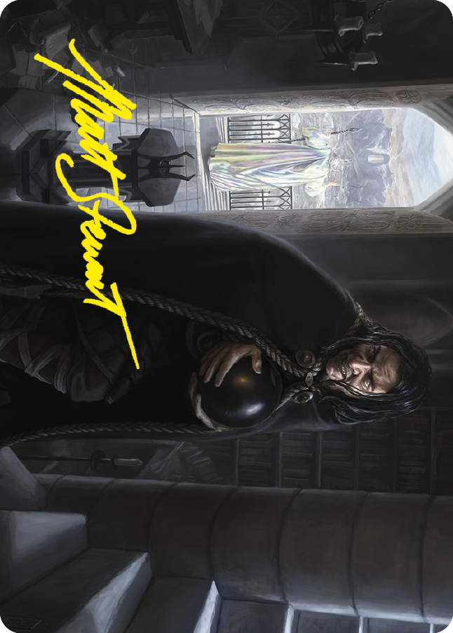 Grima, Saruman's Footman Art Card (Gold-Stamped Signature) [The Lord of the Rings: Tales of Middle-earth Art Series] | Good Games Cannington