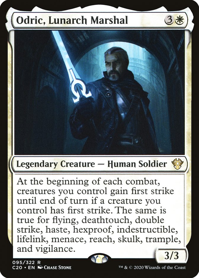Odric, Lunarch Marshal [Commander 2020] | Good Games Cannington