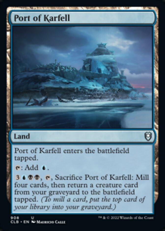 Port of Karfell [Commander Legends: Battle for Baldur's Gate] | Good Games Cannington