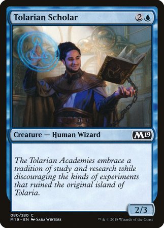 Tolarian Scholar [Core Set 2019] | Good Games Cannington