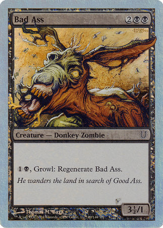 Bad Ass (Alternate Foil) [Unhinged] | Good Games Cannington
