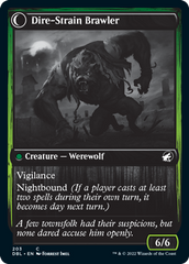 Tireless Hauler // Dire-Strain Brawler [Innistrad: Double Feature] | Good Games Cannington