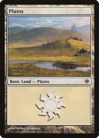Plains (231) [Shards of Alara] | Good Games Cannington