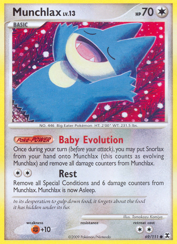 Munchlax (69/111) [Platinum: Rising Rivals] | Good Games Cannington