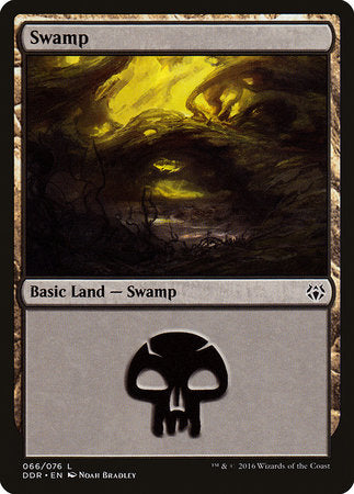 Swamp (66) [Duel Decks: Nissa vs. Ob Nixilis] | Good Games Cannington