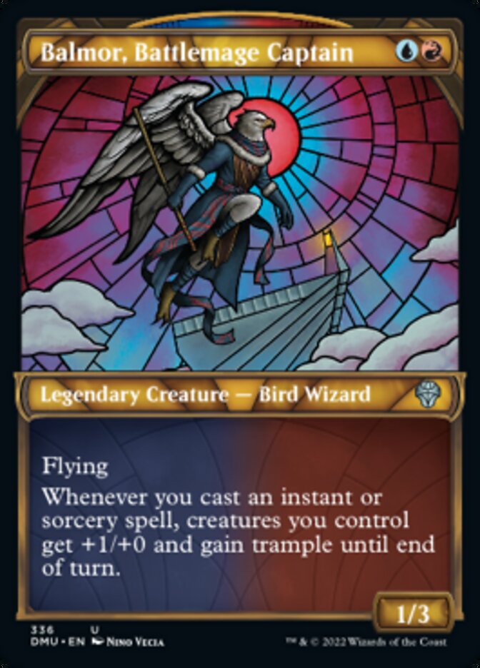 Balmor, Battlemage Captain (Showcase Textured) [Dominaria United] | Good Games Cannington