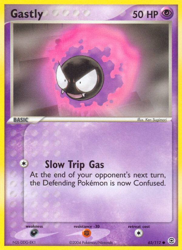Gastly (63/112) [EX: FireRed & LeafGreen] | Good Games Cannington