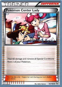 Pokemon Center Lady (93/106) (Primal Groudon - Alejandro Ng-Guzman) [World Championships 2015] | Good Games Cannington