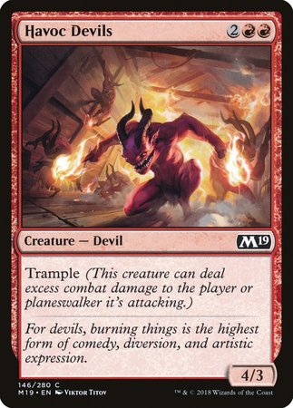 Havoc Devils [Core Set 2019] | Good Games Cannington